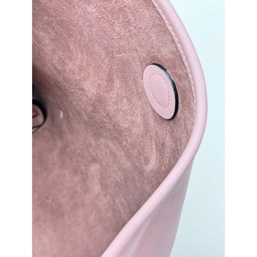 Jw Anderson Medium Leather Chain hobo bag - Pale Pink - Picture 15 of 16